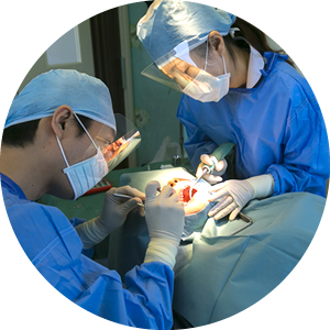 レントゲン、口の写真